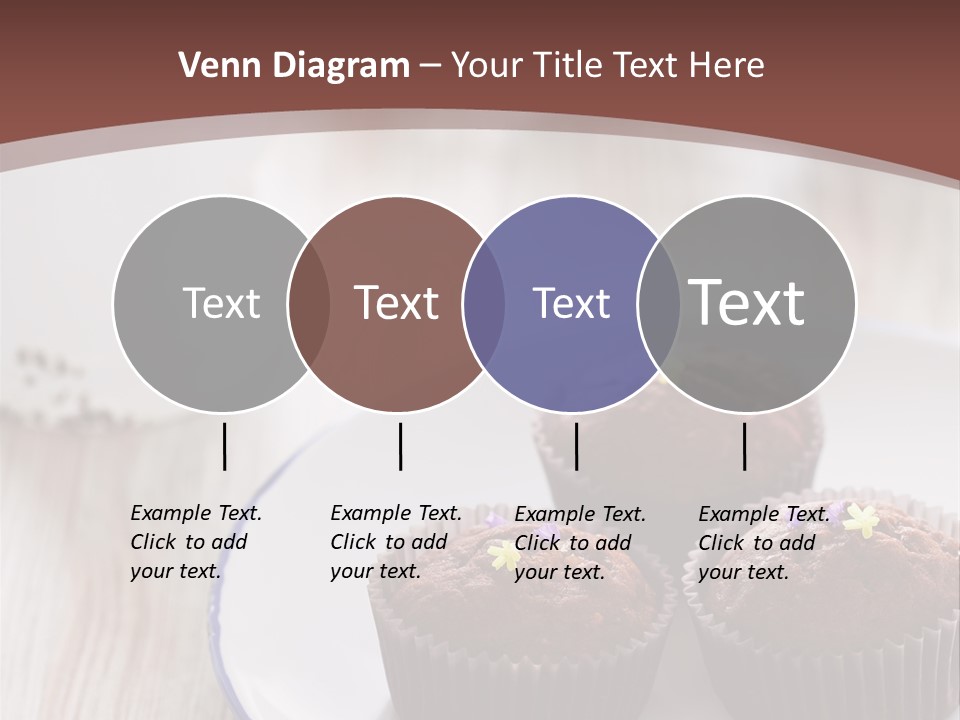 Cupcake Creamer Paper PowerPoint Template