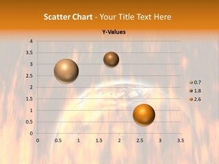 Planetarium Flames Himmelsk PowerPoint Template