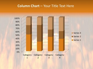 Planetarium Flames Himmelsk PowerPoint Template