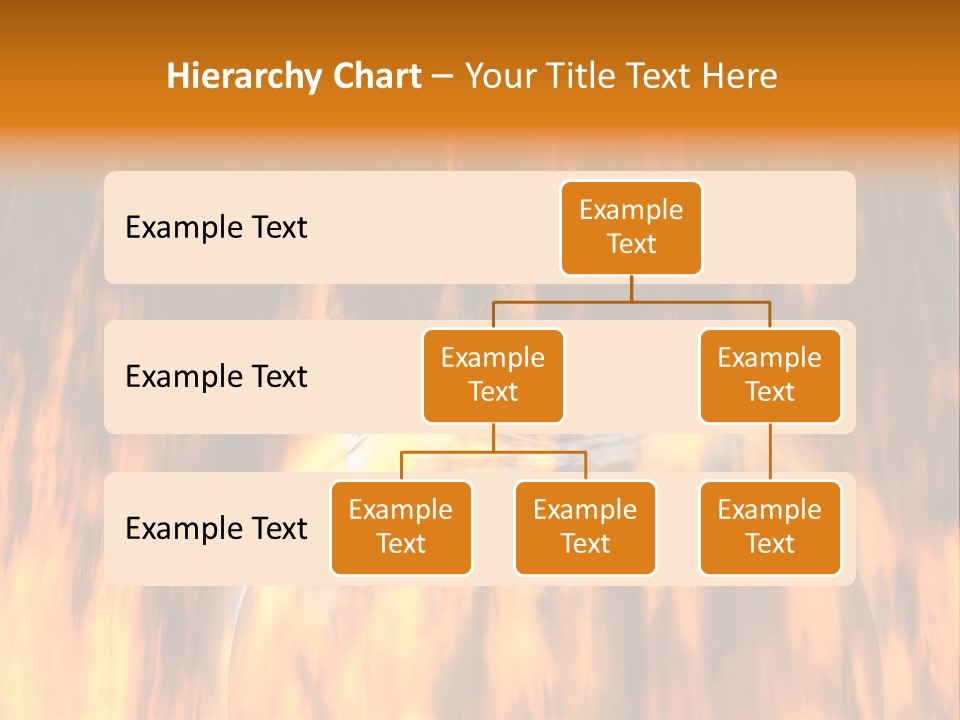 Planetarium Flames Himmelsk PowerPoint Template