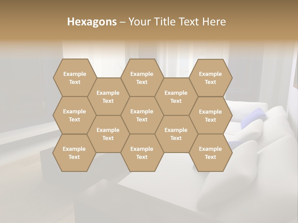 Furniture Artificial Textile PowerPoint Template