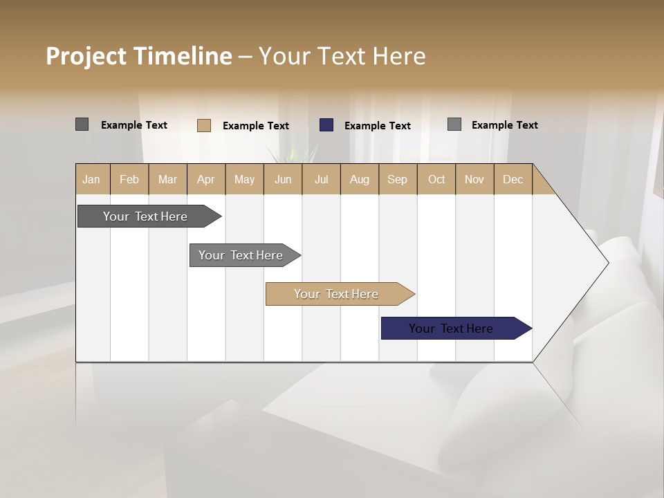 Furniture Artificial Textile PowerPoint Template