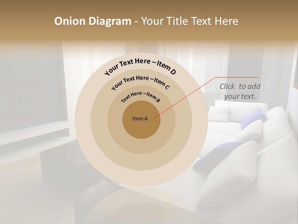 Furniture Artificial Textile PowerPoint Template