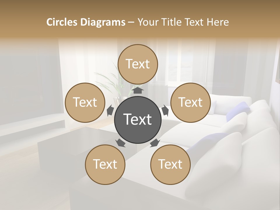 Furniture Artificial Textile PowerPoint Template