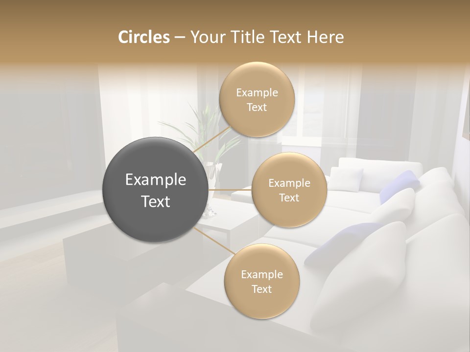 Furniture Artificial Textile PowerPoint Template