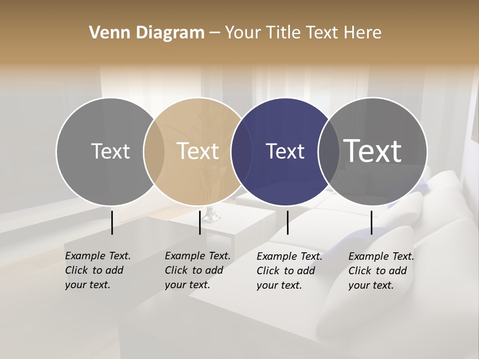 Furniture Artificial Textile PowerPoint Template