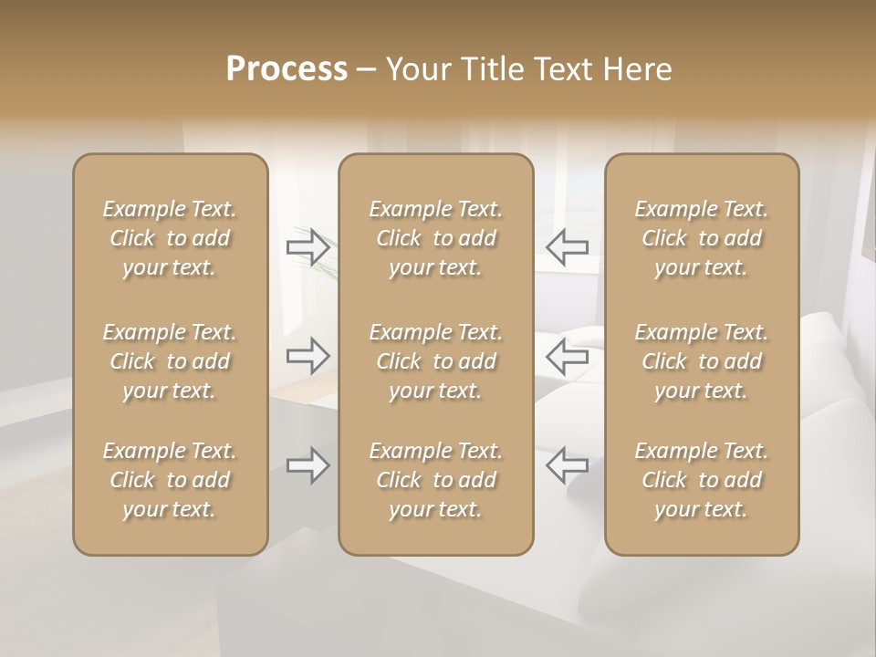 Furniture Artificial Textile PowerPoint Template