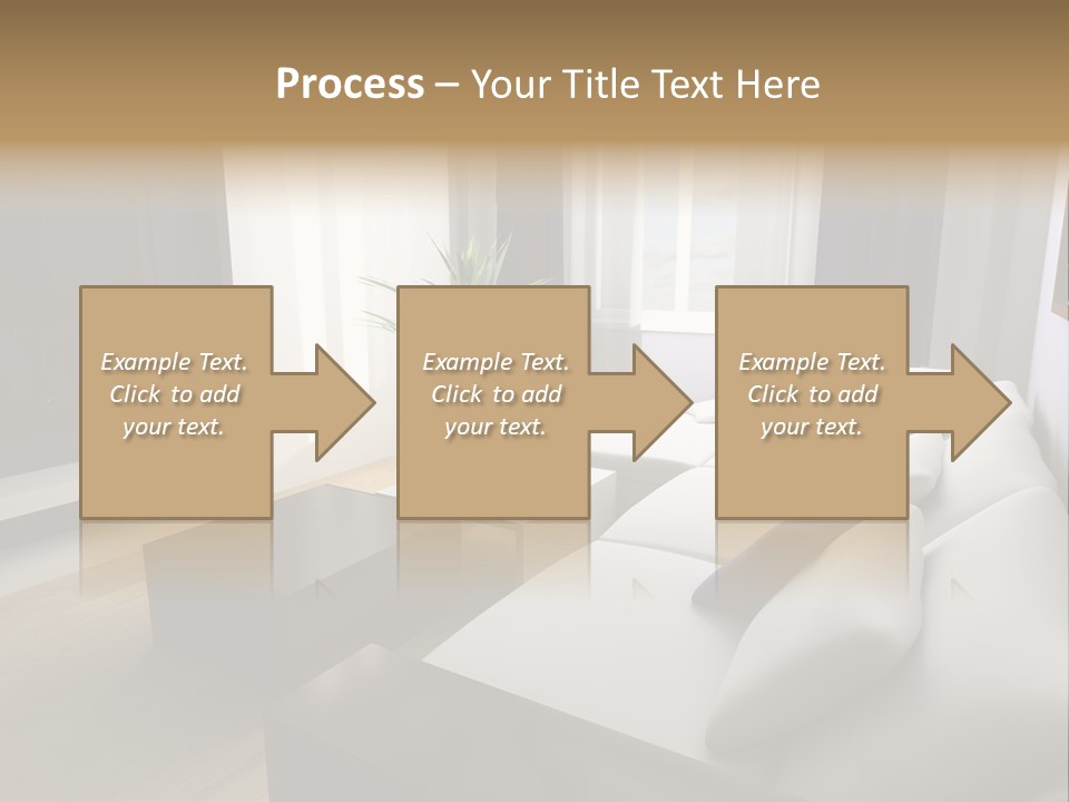 Furniture Artificial Textile PowerPoint Template