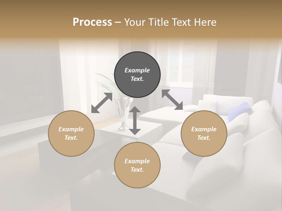 Furniture Artificial Textile PowerPoint Template