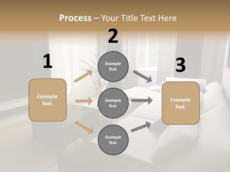 Furniture Artificial Textile PowerPoint Template