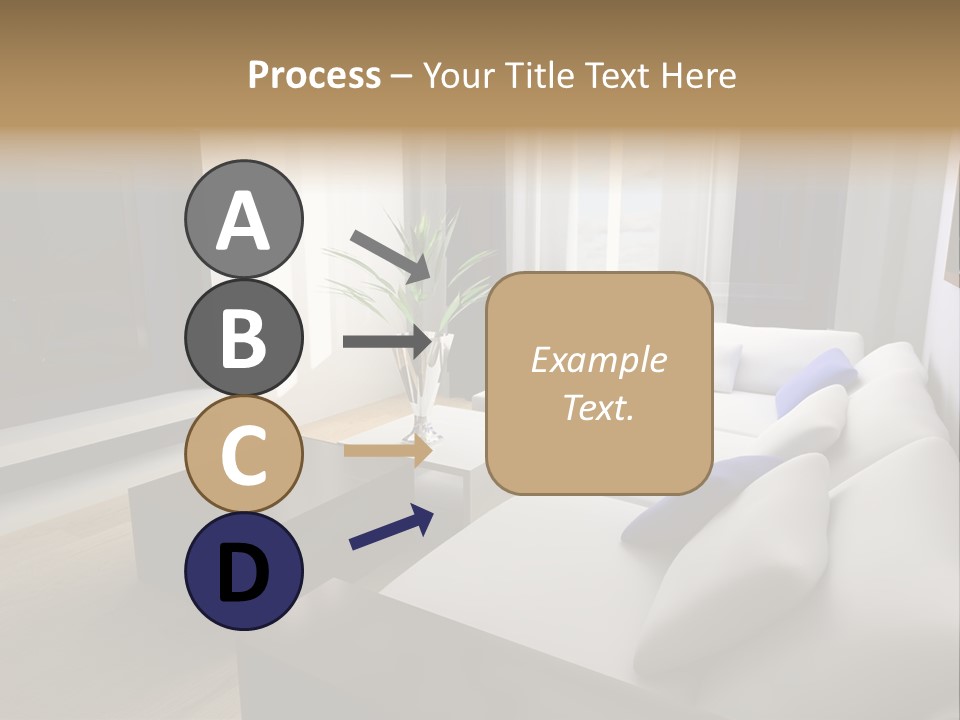 Furniture Artificial Textile PowerPoint Template