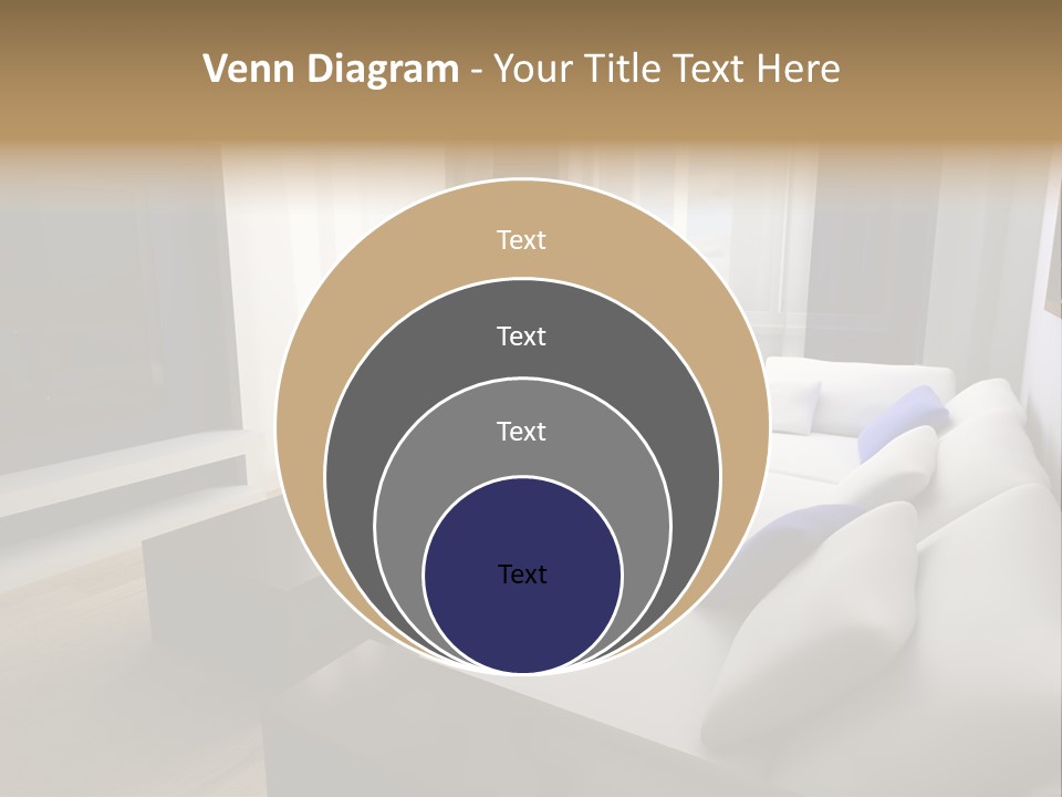 Furniture Artificial Textile PowerPoint Template