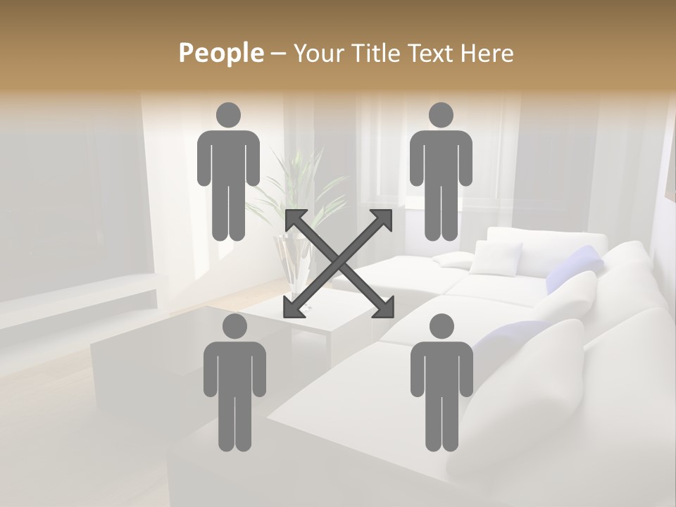 Furniture Artificial Textile PowerPoint Template