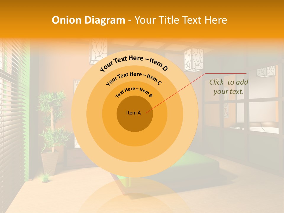 Comfortable Decorating Sleeping PowerPoint Template