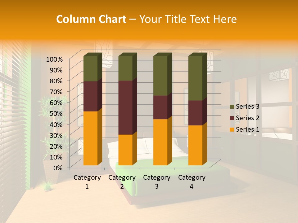 Comfortable Decorating Sleeping PowerPoint Template
