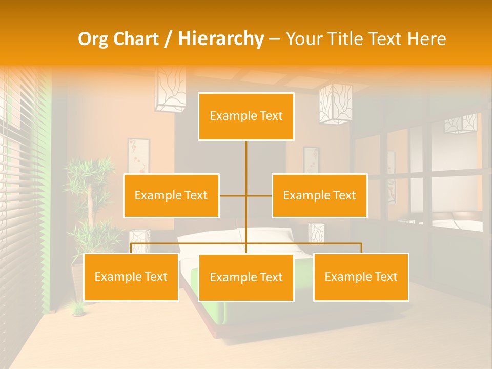 Comfortable Decorating Sleeping PowerPoint Template
