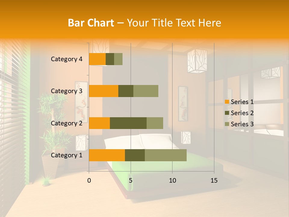 Comfortable Decorating Sleeping PowerPoint Template