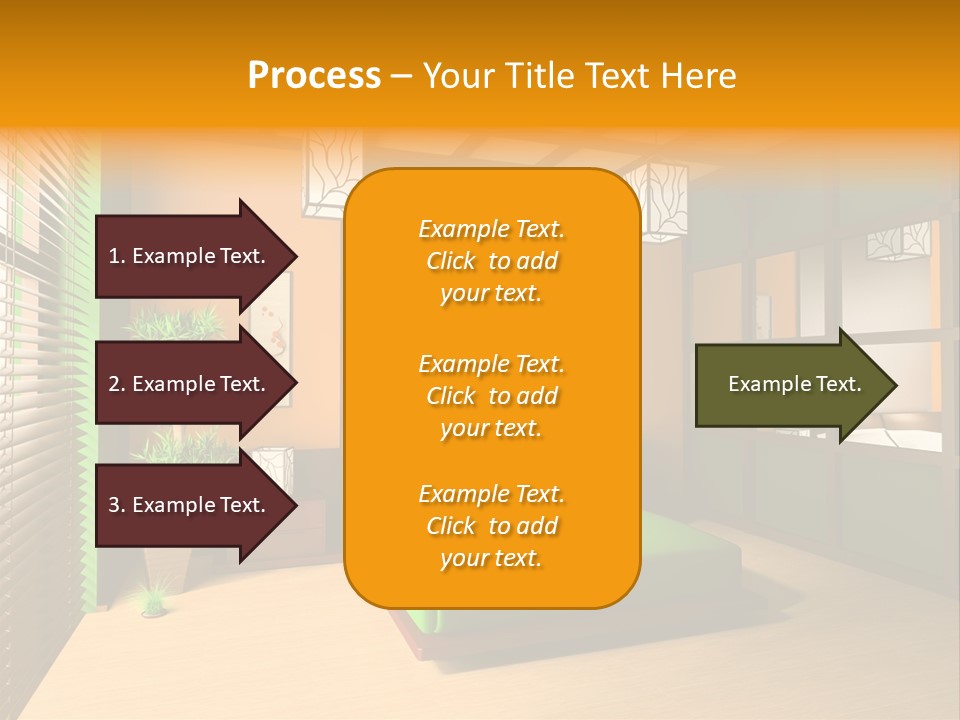 Comfortable Decorating Sleeping PowerPoint Template