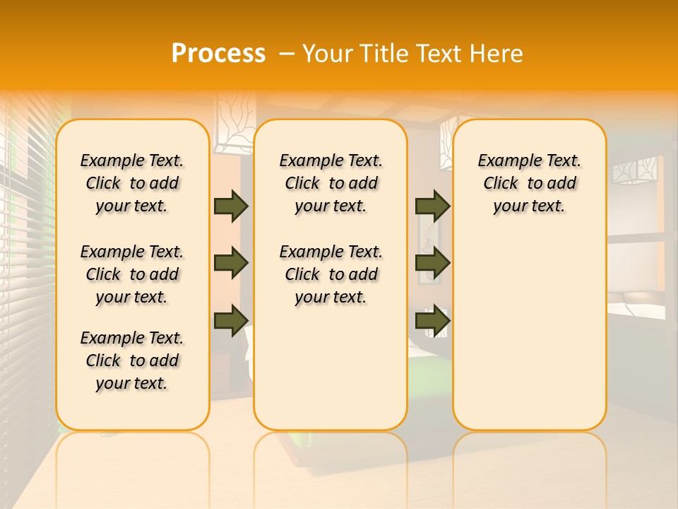 Comfortable Decorating Sleeping PowerPoint Template