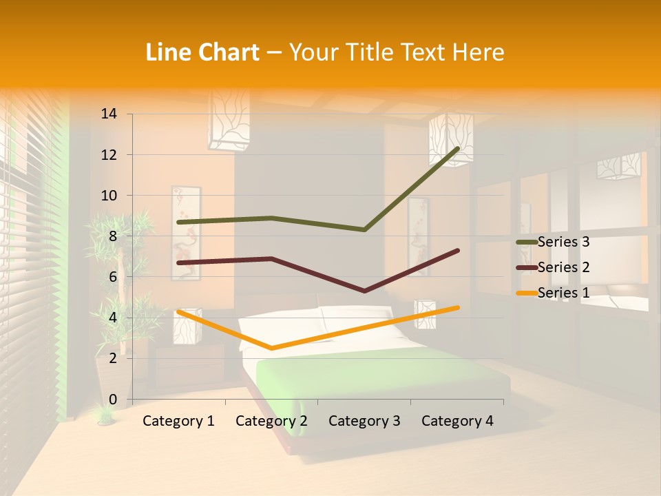 Comfortable Decorating Sleeping PowerPoint Template