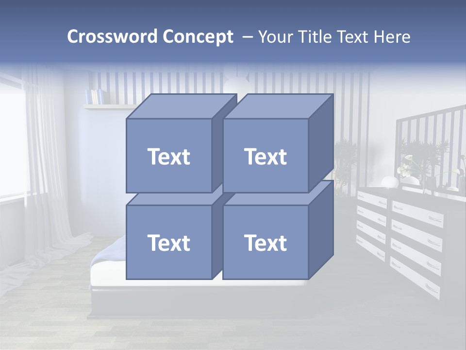 Indoors Improvement Blanket PowerPoint Template