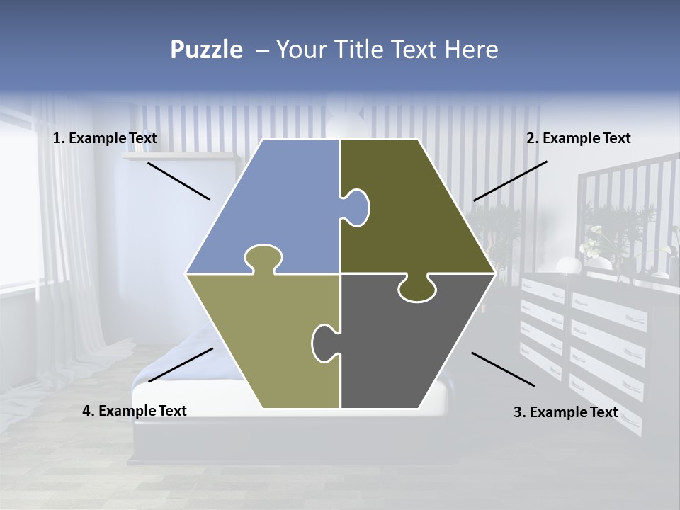 Indoors Improvement Blanket PowerPoint Template