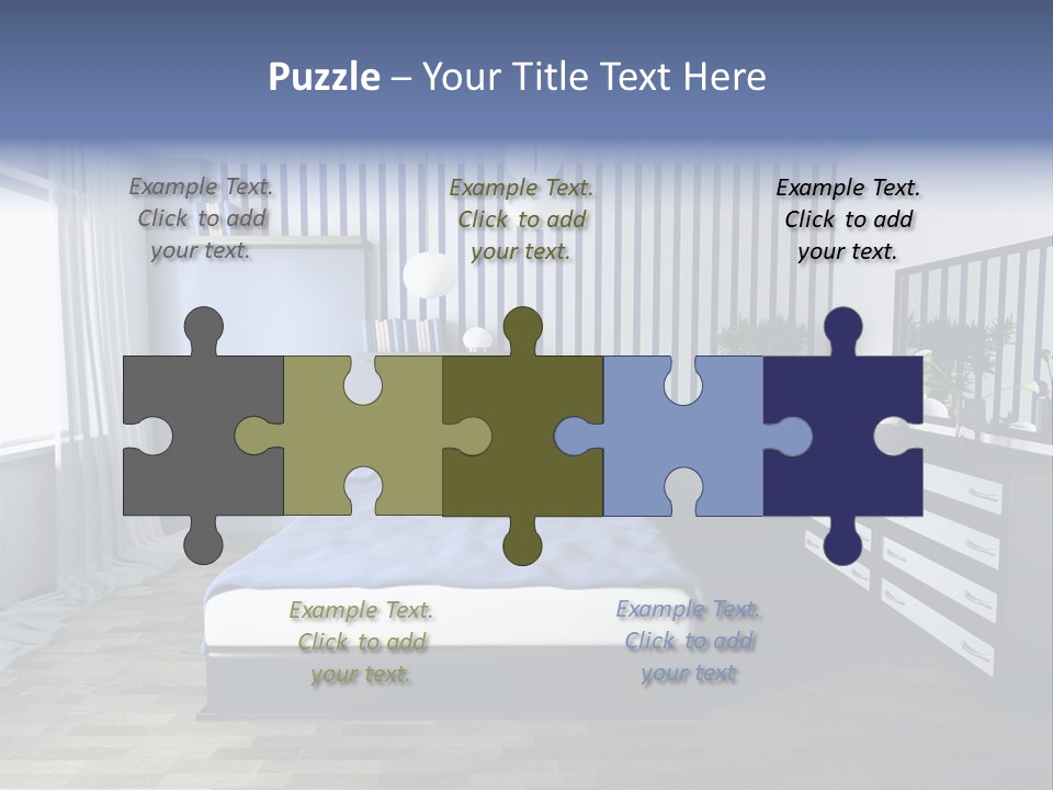 Indoors Improvement Blanket PowerPoint Template