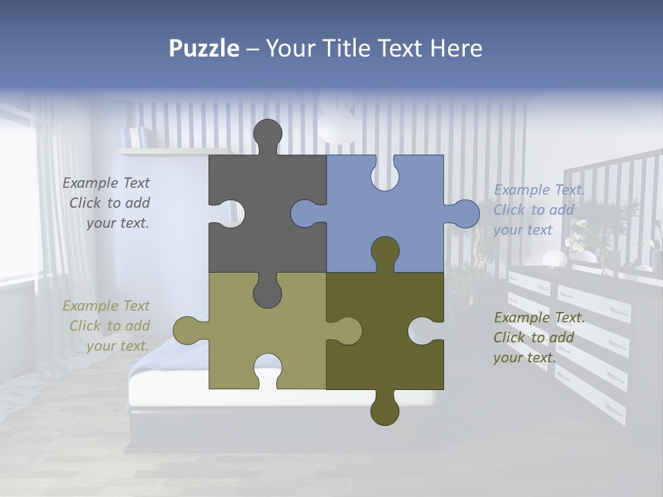 Indoors Improvement Blanket PowerPoint Template