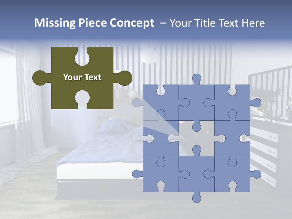 Indoors Improvement Blanket PowerPoint Template