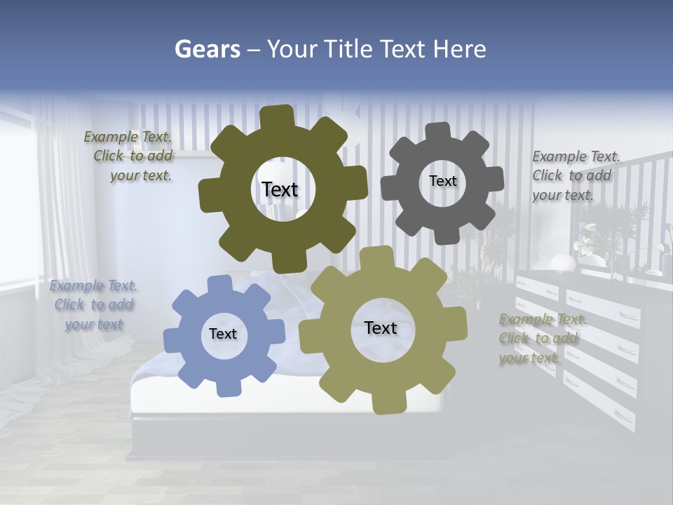 Indoors Improvement Blanket PowerPoint Template