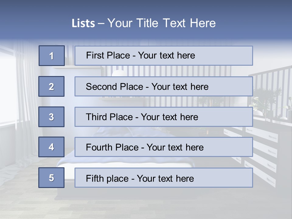 Indoors Improvement Blanket PowerPoint Template