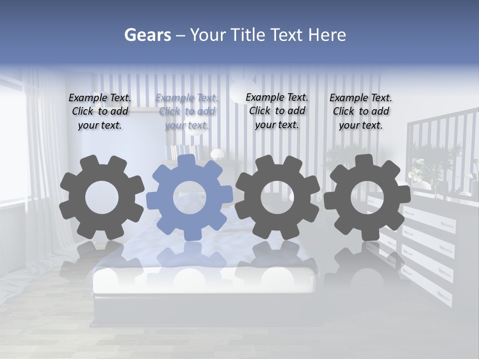 Indoors Improvement Blanket PowerPoint Template