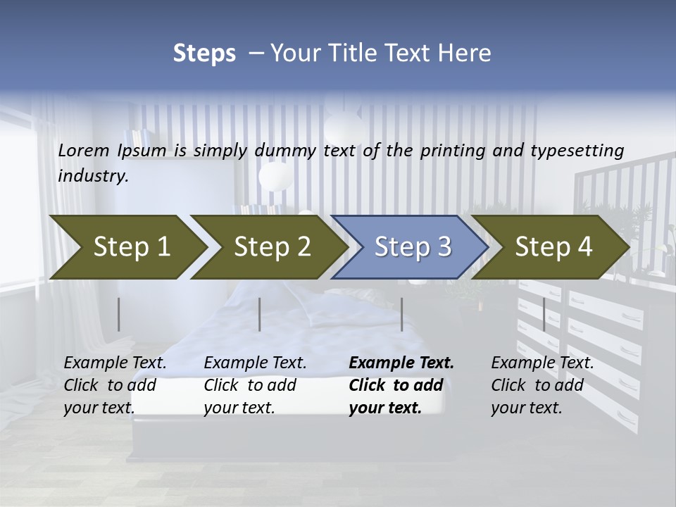 Indoors Improvement Blanket PowerPoint Template