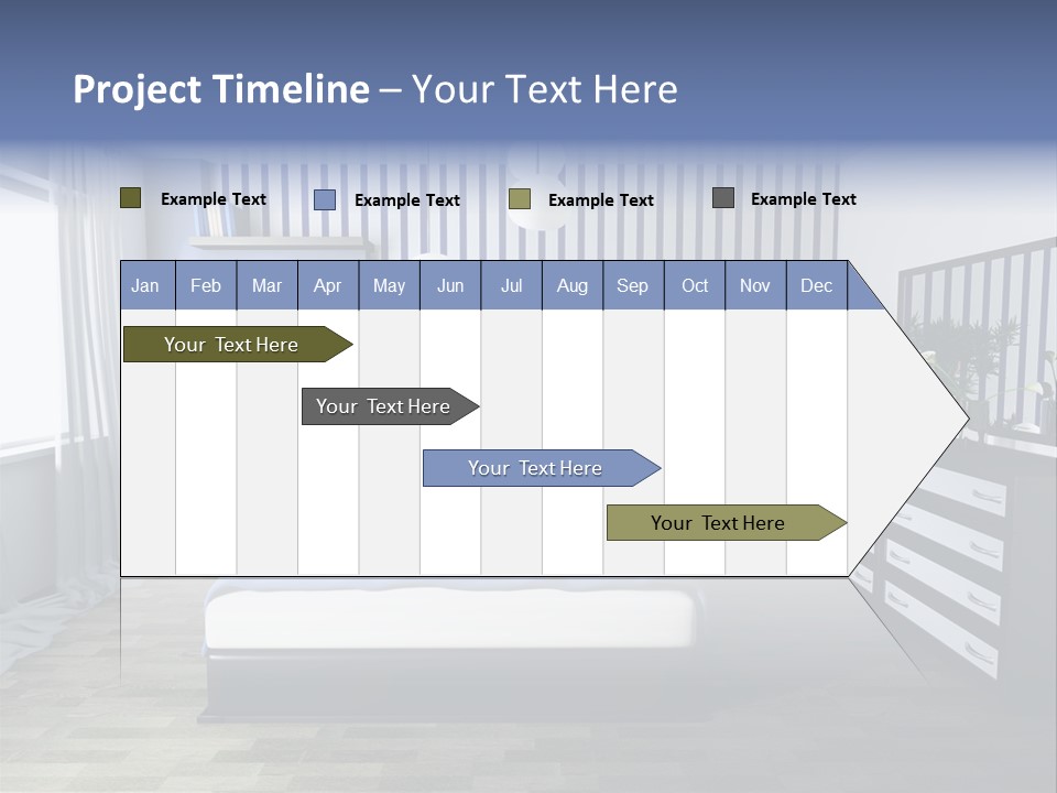 Indoors Improvement Blanket PowerPoint Template