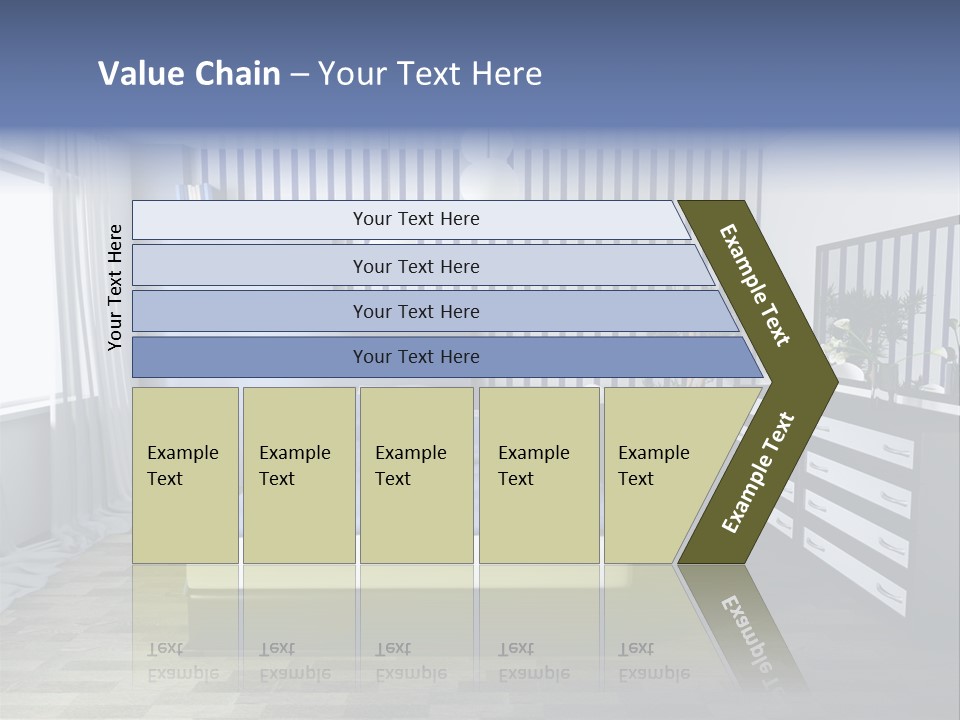 Indoors Improvement Blanket PowerPoint Template
