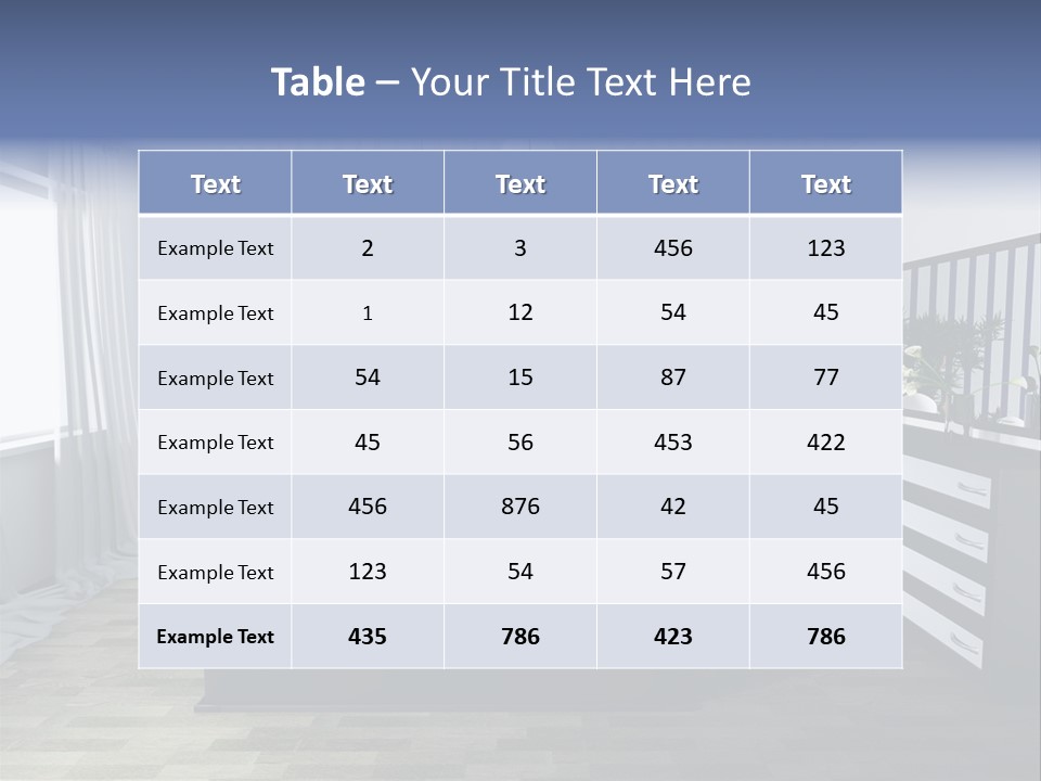 Indoors Improvement Blanket PowerPoint Template