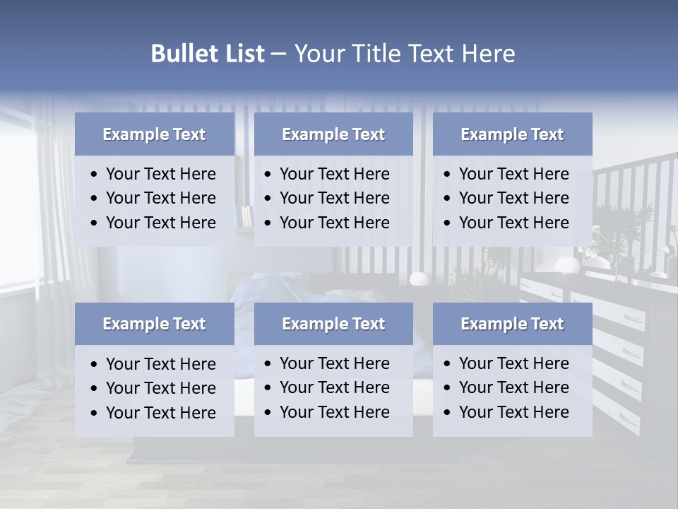 Indoors Improvement Blanket PowerPoint Template