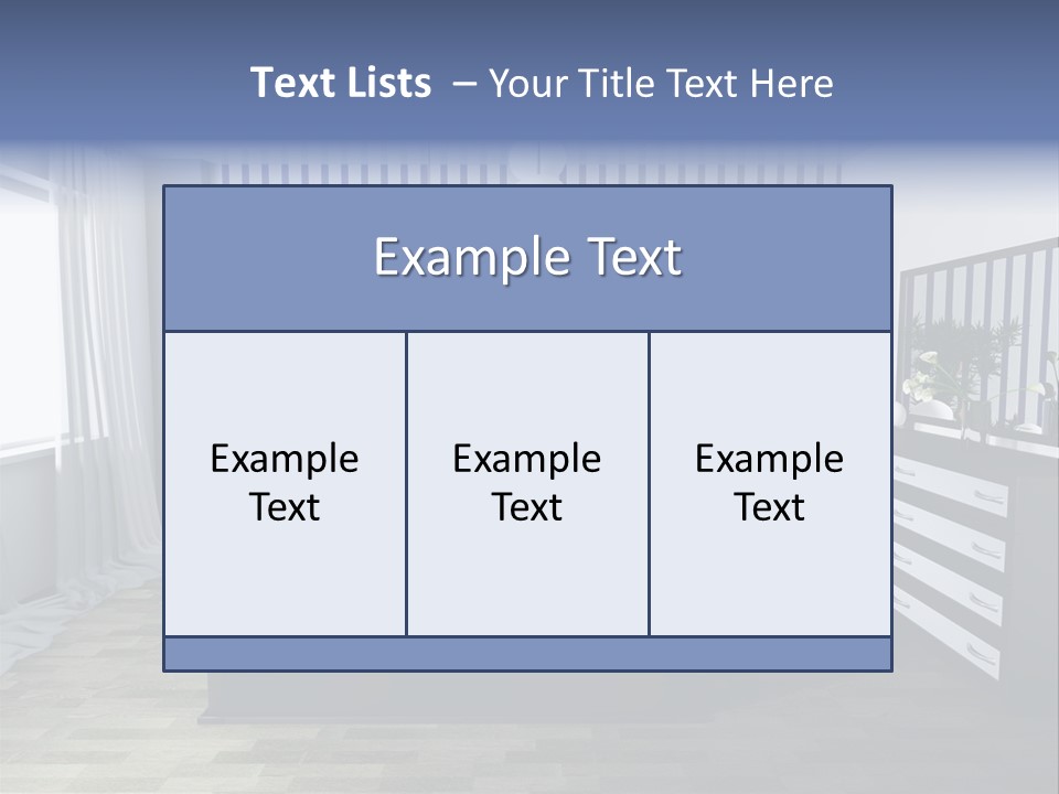 Indoors Improvement Blanket PowerPoint Template