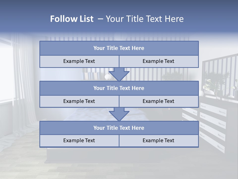 Indoors Improvement Blanket PowerPoint Template