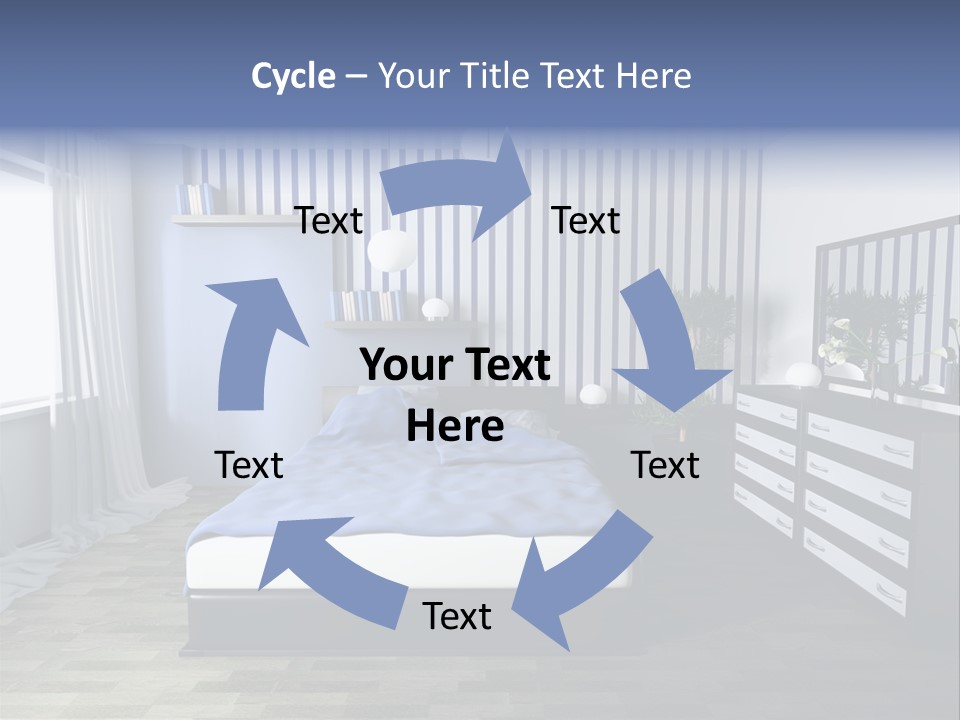 Indoors Improvement Blanket PowerPoint Template