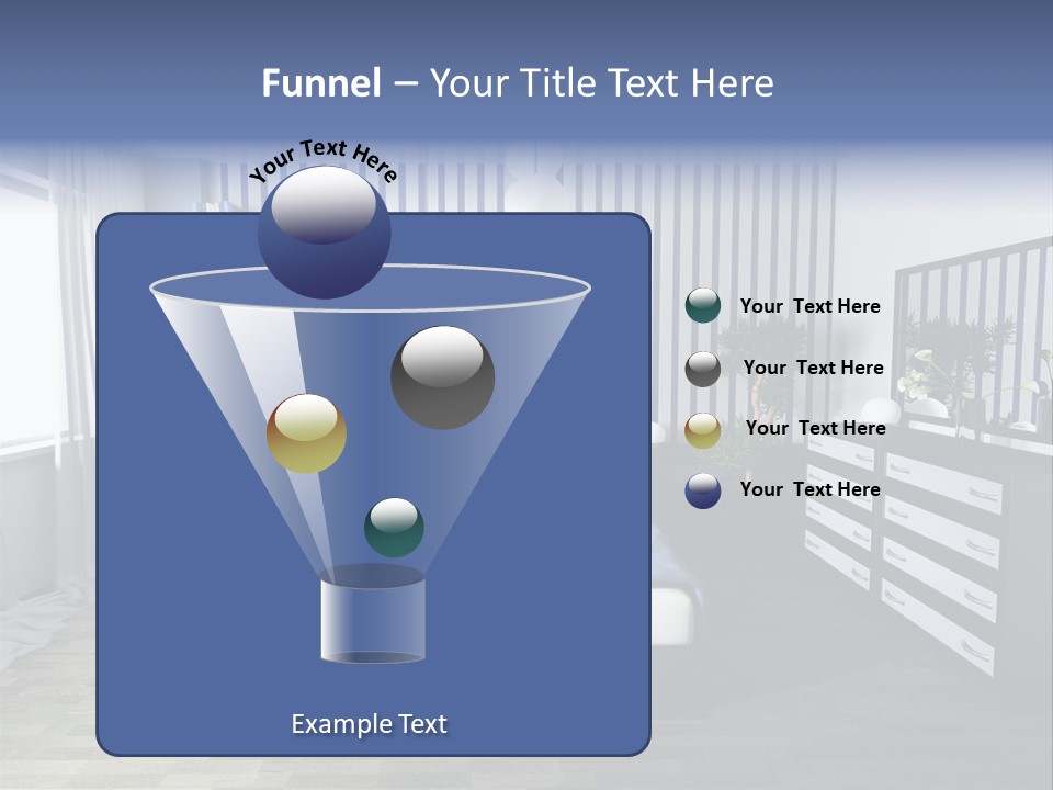Indoors Improvement Blanket PowerPoint Template