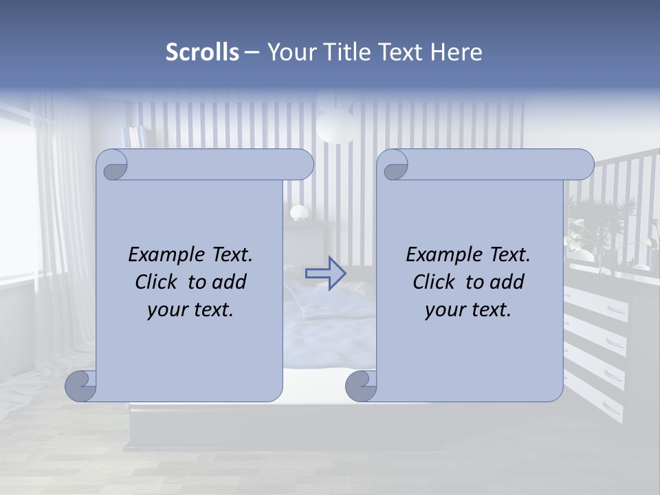 Indoors Improvement Blanket PowerPoint Template