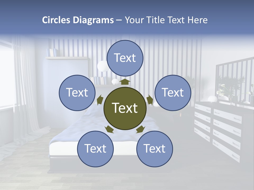 Indoors Improvement Blanket PowerPoint Template