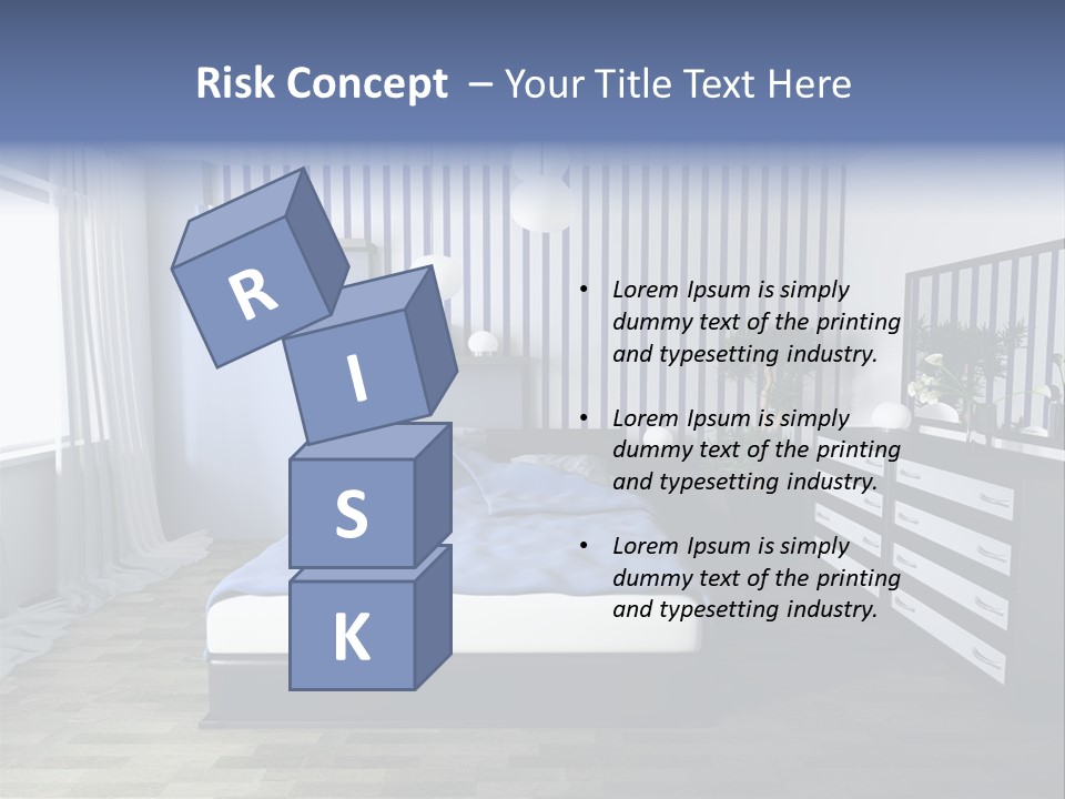 Indoors Improvement Blanket PowerPoint Template