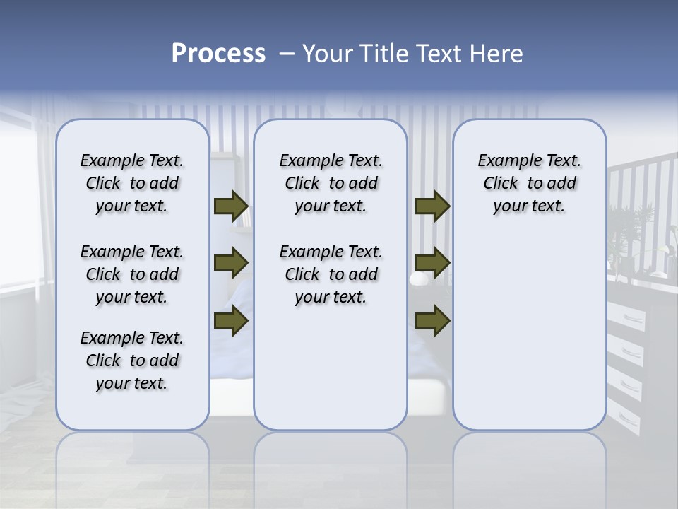 Indoors Improvement Blanket PowerPoint Template