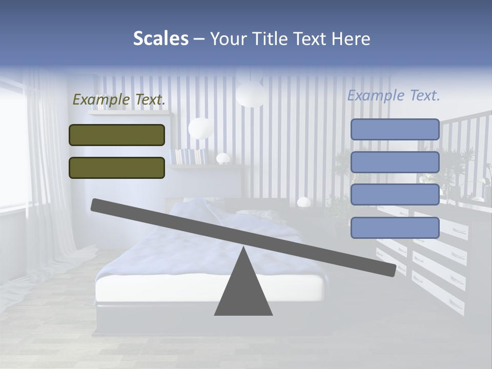 Indoors Improvement Blanket PowerPoint Template
