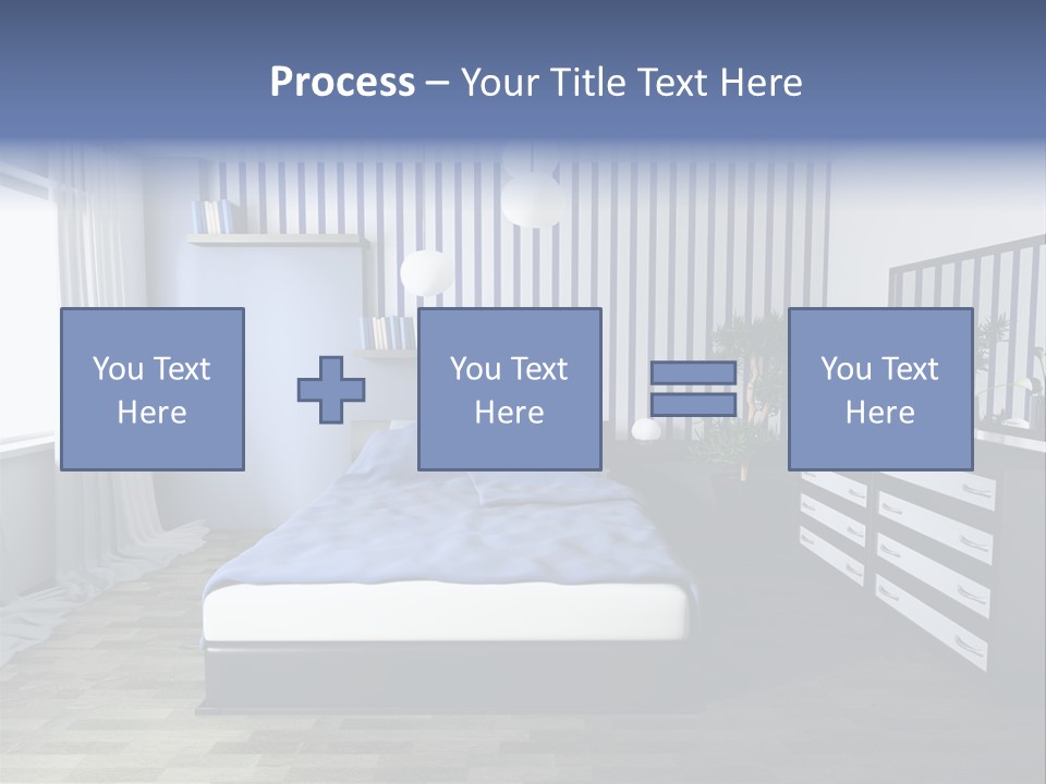 Indoors Improvement Blanket PowerPoint Template