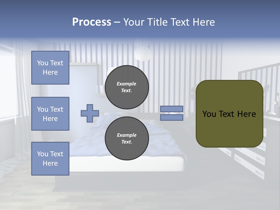 Indoors Improvement Blanket PowerPoint Template