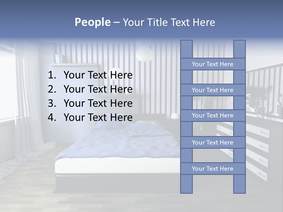 Indoors Improvement Blanket PowerPoint Template