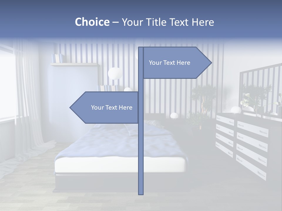 Indoors Improvement Blanket PowerPoint Template